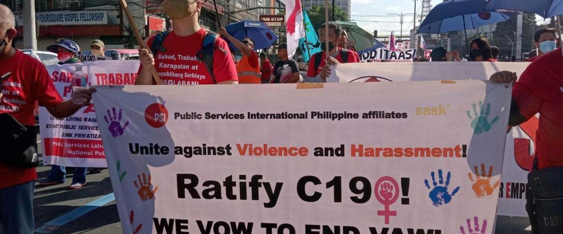 Philippine President Marcos ratifies ILO Convention 190 - PSI - The ...