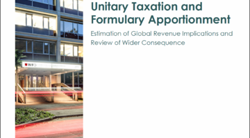 Full report: Unitary taxation and formulary apportionment