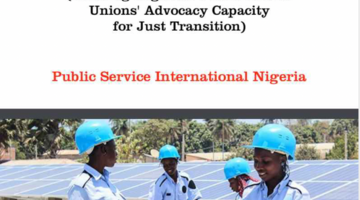 Shaping Climate, Health and Energy Nexus Adaptation Strategy (Building Nigerian Public Service Unions' Advocacy Capacity for Just Transition)