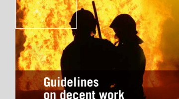Guidelines on decent work in public emergency services