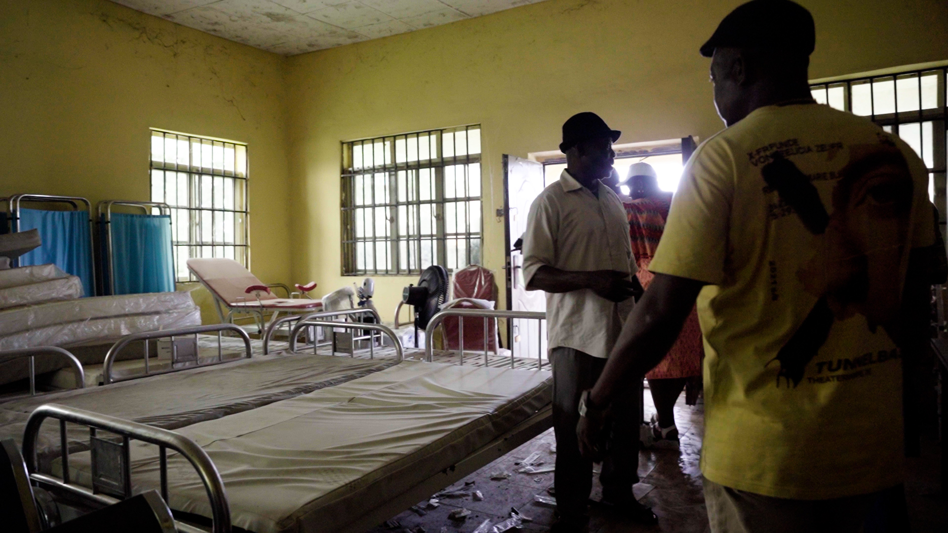 Abandoned fully equipped health facility in Umuaji, Delta State