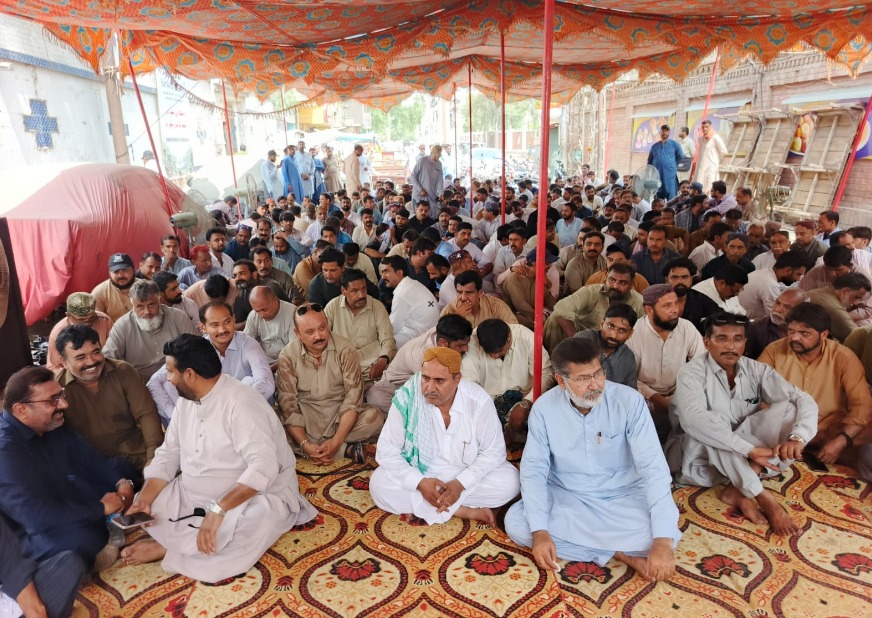 Demonstration in Sukkur