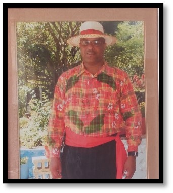 Andrew Darroux, LRG worker of Dominica, victim of TC Erika. Photo: DPSU